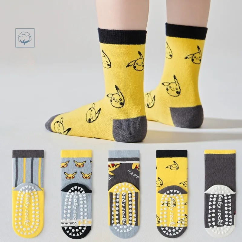 Baby Clothing - 5Pairs Anime Baby Children's Socks Cartoon