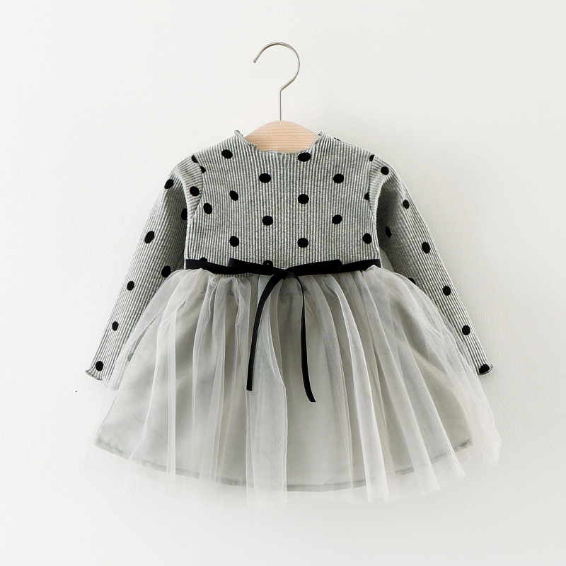 Baby Clothing - Baby Girls Lace Dress Floral Newborn