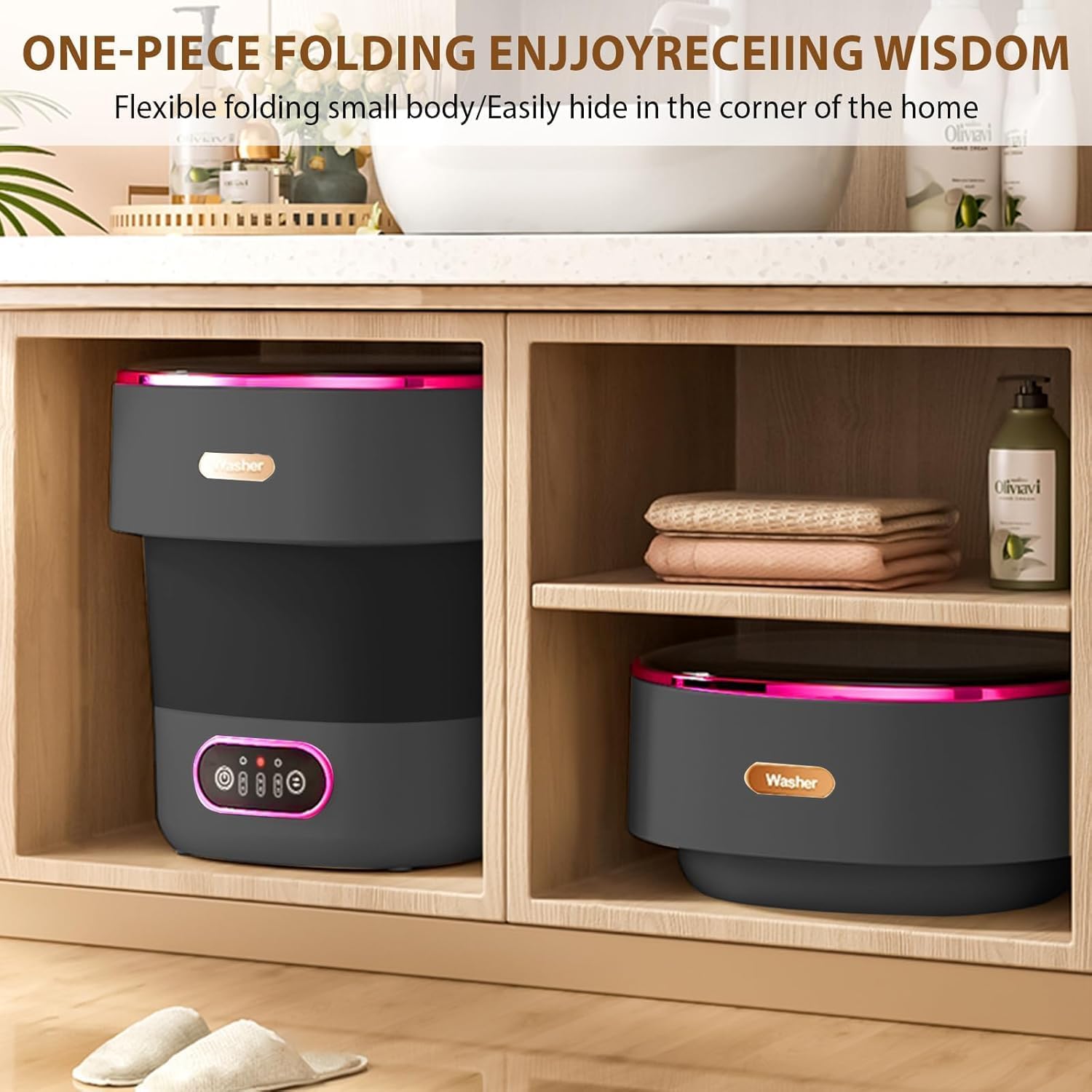 13L Portable Washer with 3 Cle - Baby Clothing Washing Machine ulasan dan harga