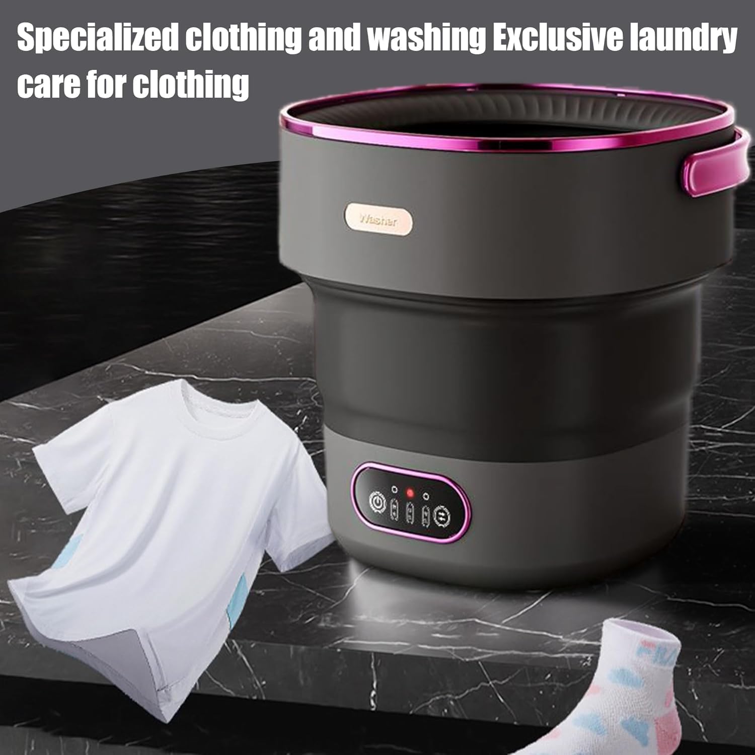13L Portable Washer with 3 Cle - Baby Clothing Washing Machine ulasan dan harga