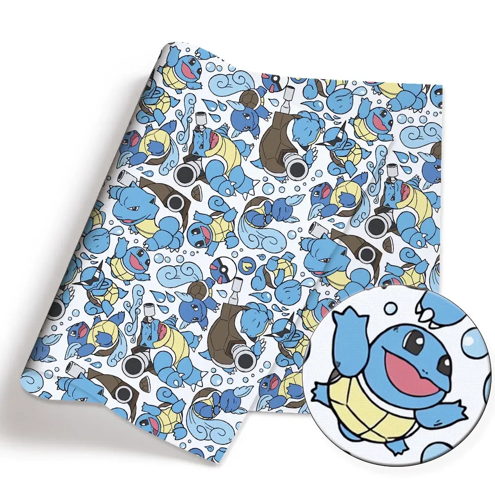 Pokemon Cartoon Fabric140*50cm - Baby Clothing ulasan dan harga