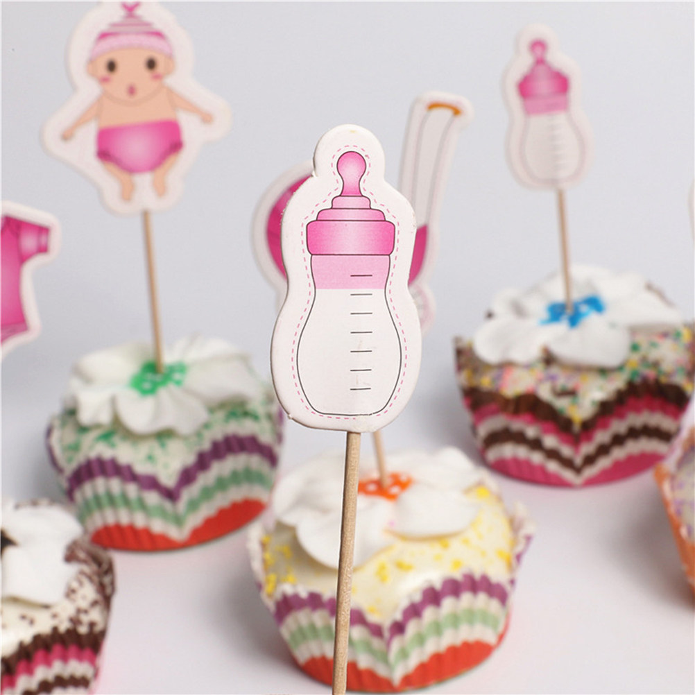20Pcs Chic Baby Shower Cake To - Baby Clothing Designer ulasan dan harga