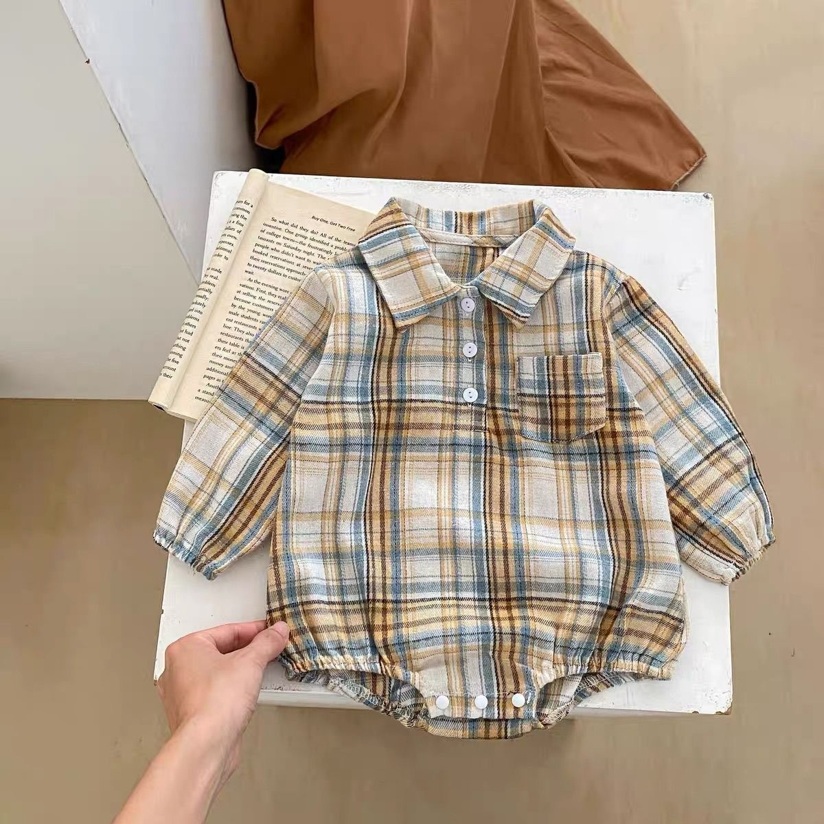 Ircomll 2 pcs Infant Baby Plai - Baby Clothing Designer ulasan dan harga