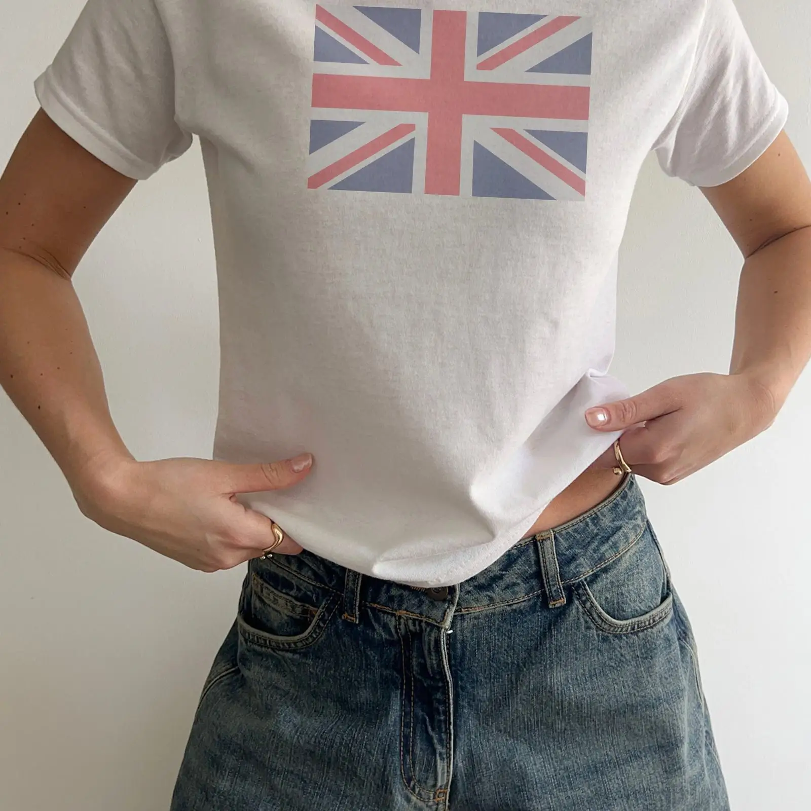 Y2K Baby T Shirt Faded British - Baby Clothing Country ulasan dan harga