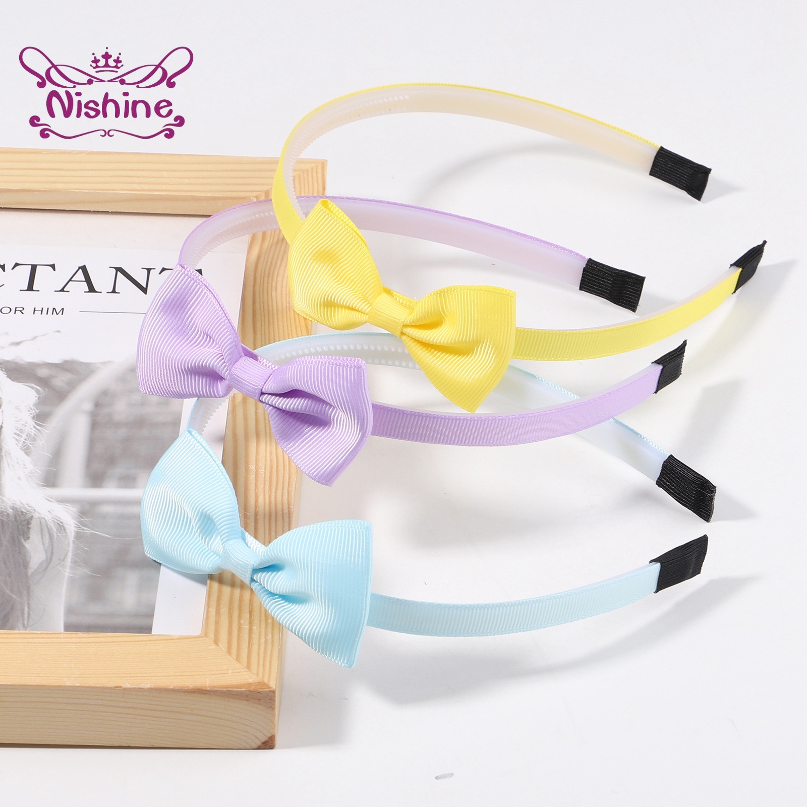 1PCS Ribbon Bow Knot Headband  - Baby Clothing ulasan dan harga