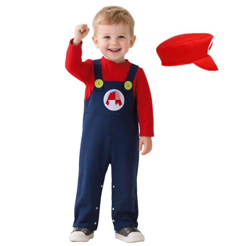Baby Plumber Costume Red Green - Baby Clothing ulasan dan harga