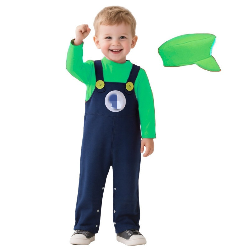 Baby Plumber Costume Red Green - Baby Clothing ulasan dan harga