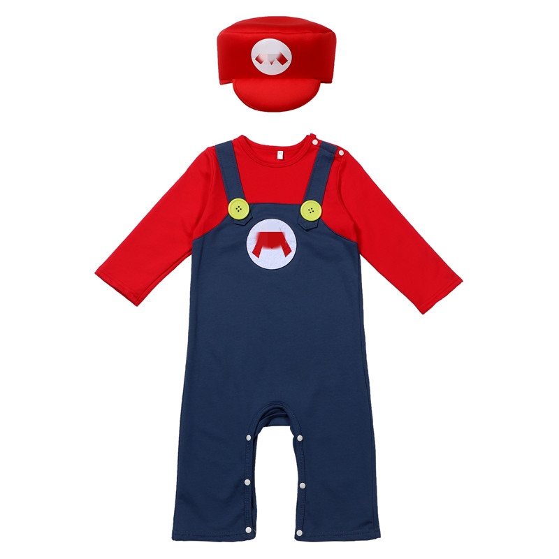 Baby Plumber Costume Red Green - Baby Clothing ulasan dan harga