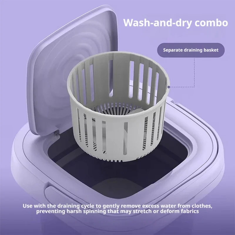 9L Collapsible Mini Washing Ma - Baby Clothing Washing Machine ulasan dan harga