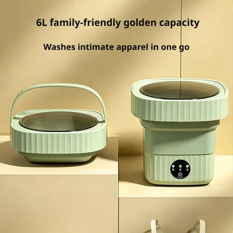 6L Foldable Portable Washing M - Baby Clothing Washing Machine ulasan dan harga