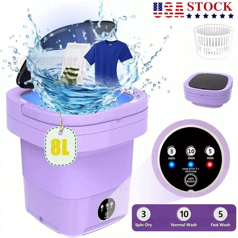 8L Portable Washing Machine Mi - Baby Clothing Washing Machine ulasan dan harga